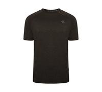 Dare2b Persist Tee Mens Workout GIM and Running T-Shirt Q-WIC Plus Lightweight Fabric with Odour Repellent and Reflective Print Details - Sport t-Shirt