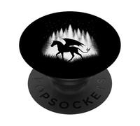 Jersey Devil Walking Through White Forest Evening Stars PopSockets Adhesive PopGrip