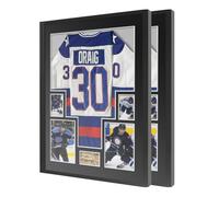 Jersey Display Frame Large Shadow Box Frame Clear Acrylic With Uv Protection Sports Memorabilia Framed For Baseball Basketball Football Soccer Hockey Shirts