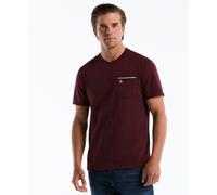 Jersey Earl Tape Tipped Pocket Tee In Port Royale