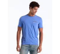 Jersey-Earl-Tape-Tipped-Pocket-Tee-Ocksb025 In Ultramarine