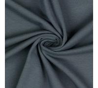 Jersey Fabric Plain Sold by the Metre Tex Standard 100 Certified 69 Colours to Choose From Plain + Mottled (002 I Anthracite, 200 x 150 cm)