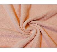 Jersey Fine Sherpa Fleece Fur Fabric Material Rose, Sample