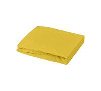 Jersey Fitted Sheet 70 x 140 cm Curry