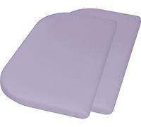 Jersey Fitted Sheet 81 x 42 cm Pack of 2 Blue