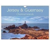 Jersey & Guernsey - Channel Islands (Wall Calendar 2026 DIN A4 landscape), CALVENDO 12 Month Wall Calendar: The two most famous Channel Islands Jersey ... picturesque bays and 2,000 hours of sunshine