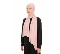 Jersey Hijab Scarf for Women - Bubblegum Jersey Hijab Scarf Muslim Headscarf - Long Muslim Accessories Headscarf Shawl - Islamic Hajib Headwrap Scarves Solid Color - Ramadan Head Wrap (Bubblegum)