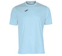 Joma Mens Combi M/C 100052.350 Short Sleeve T-Shirt - Blue/Celeste, Small, Celeste, S EU