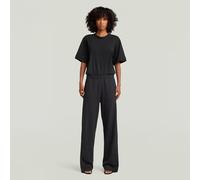 Jersey Jumpsuit - Black - Women XS