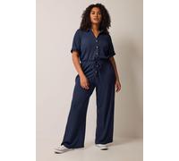 Jersey Jumpsuit Evans Blue 26-28