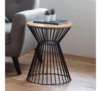 Jersey Lamp Table - Round - Oak