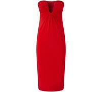 Jersey Light Red Dress - female - PINKO - Midi Dresses - Red - M - Dresses M