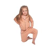 Jersey Lounge Hoodie in Organic Cotton Luca and Rosa Pink 5-6 Years