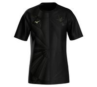 Mizuno Active Dryaeroflow Graphic Origami Short Sleeve T-shirt Black M Man