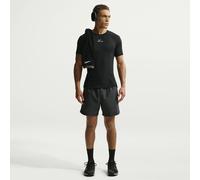 Nike Pro Training Dri-Fit ADV Men's Short Sleeve Shirt, Black/Black/White, IF2214-010, 2XL