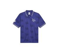 Jersey polo shirt Diadora Legacy Bleu S