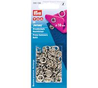 Jersey Press Studs Refill 10 mm Silver 20 pcs [390106]