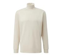 Jersey Roll Neck T-Shirt with Ribbed Cuffs s.Oliver Beige L