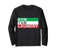 Jersey Shore GTL Gym Tan Laundry New Jersey NJ Seaside Long Sleeve T-Shirt