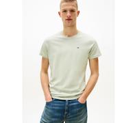 Tommy Jeans Mens TJM Xslim Jersey Tee Dm0dm04411 S/S T-Shirt, Green (Misty Sage), XXL UK