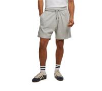 Jersey shorts Urban Classics Heavy Pintuck Gris XL