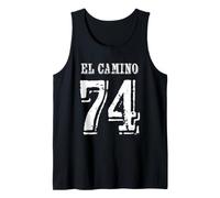 Jersey Style El Camino The Road 74 Seventy-Four Tank Top
