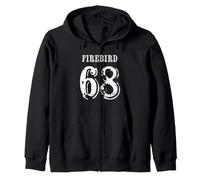 Jersey Style Firebird 68 Slavic Mythology Folklore Bird Zip Hoodie