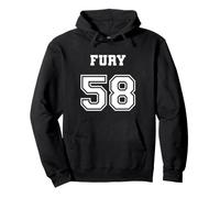 Jersey Style Fury 58 Fifty-Eight Pullover Hoodie