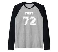 Jersey Style Fury 72 Seventy-Two Raglan Baseball Tee