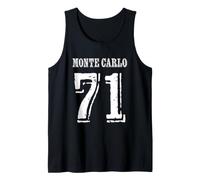 Jersey Style Monte Carlo 71 Monaco French Riviera Tank Top