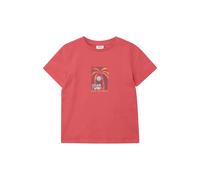 Jersey T-shirt with Foam print child s.Oliver Rouge 8/9 years