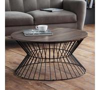 Jersey Walnut Round Coffee Table