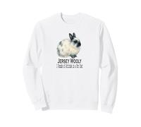 Jersey Wooly rabbit 3 Pounds of Attitude in a Fur Coat Sweatshirt