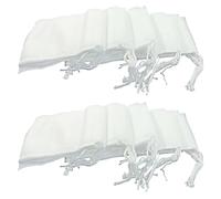 Jersvimc 1000 Pcs Drawstring Bags, 3.54 x 2.75 Inch Tea Filter Bags | Tea Bags for Loose Leaf Tea, Spices, Herbs, Soups