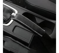 Jertyhgd Car Handbrake Cover, for Ford B-MAX C-MAX S-MAX Wear-resistant Grips Sleeve Hand Brake Cover Decoration Accessories Handle Protector,C