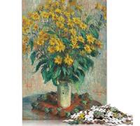 Jerusalem Artichoke Flower Puzzles for Adults 500 Piece Puzzles for Adults For Family Fun & Game Night 500pcs (52x38cm)
