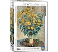 Eurographics 6000-0319 Jerusalem Artichoke Flowers by Claude Monet Puzzle, Various, 48 x 68 cm