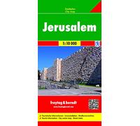 Jerusalem City Map: Citymap 1:10 000: Stadskaart 1:10 000