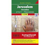 Jerusalem City Pocket + the Big Five Waterproof 1:12 500 - 1:9 000: Stadskaart 1:12 500 / 1:9 000