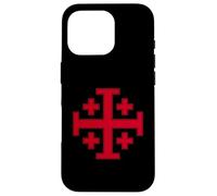 JERUSALEM CROSS FIVE-FOLD CROSS KNIGHT'S TEMPLAR Case for iPhone 16 Pro