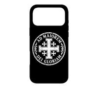 Jerusalem Cross For The Greater Glory of God White Aged Case for iPhone 17 Pro Max