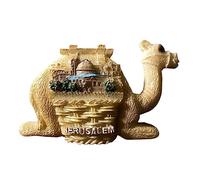 Jerusalem Israel Camel Refrigerator Magnet Travel Souvenir 3D Fridge Decoration Magnetic Sticker Craft Collection