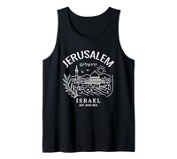 Jerusalem Israel City for Zion and Biblical Holy Land Tank Top