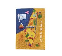 Jerusalem Israel Refrigerator Magnet 3D Travel Souvenir Fridge Decoration Magnetic Sticker Hand Painted Craft Collection