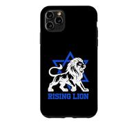Jerusalem Israel Rising Lion Jewish Star Of David Vintage Case for iPhone 11 Pro Max