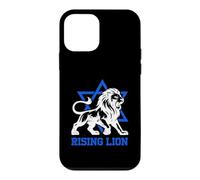Jerusalem Israel Rising Lion Jewish Star Of David Vintage Case for iPhone 12 mini