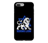 Jerusalem Israel Rising Lion Jewish Star Of David Vintage Case for iPhone 7 Plus/8 Plus