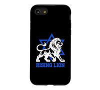 Jerusalem Israel Rising Lion Jewish Star Of David Vintage Case for iPhone SE (2020) / 7/8