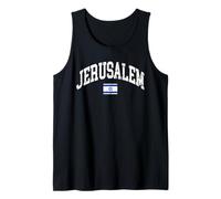 Jerusalem Old City Walls Mamilla Mall Dome of The Rock Tank Top