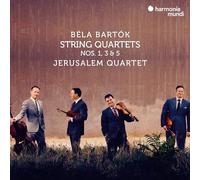 JERUSALEM QUARTET - BELA BARTOK STRING QUARTETS NOS. 1 3 5 - CD AL - J123z